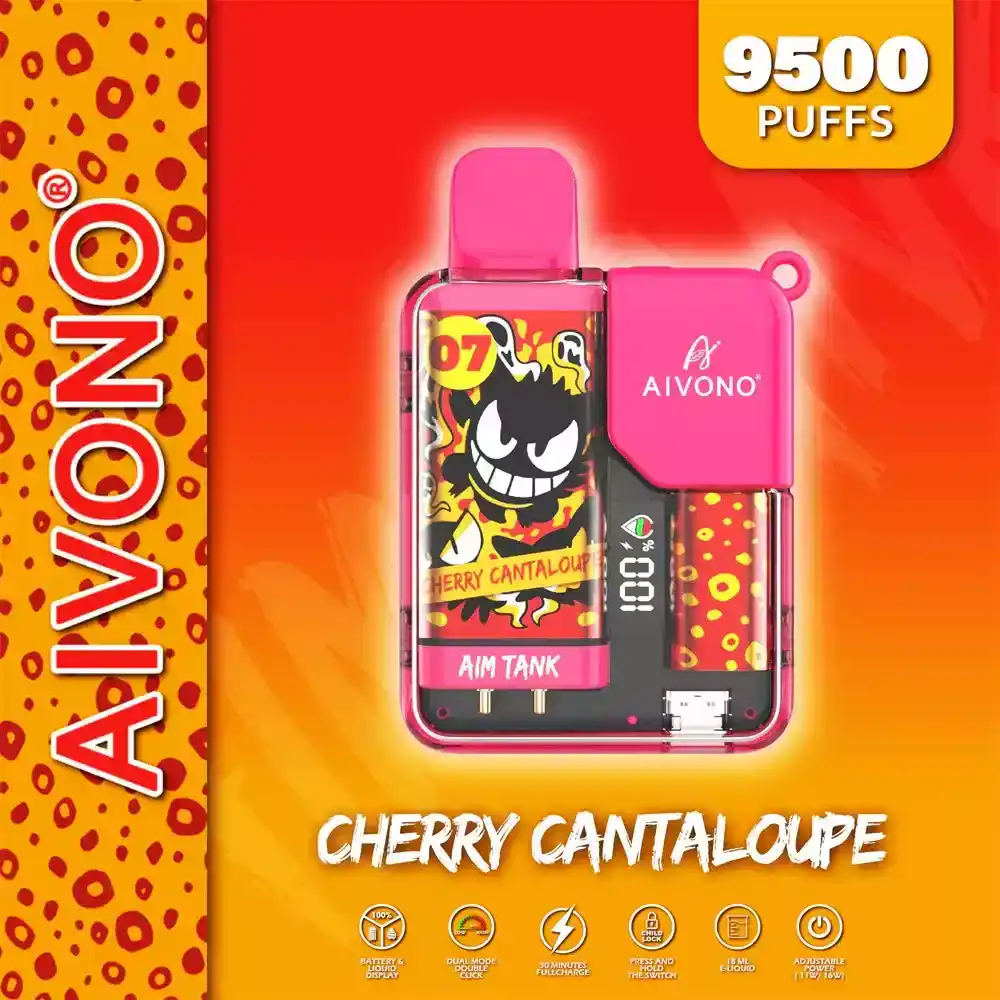 AIVONO Aim Tank 9500 Puffs Trendy Disposable Vape with OLED Screen & Child Lock Feature (1) AIVONO Aim Tank 9500 Puffs Trendy Disposable Vape with OLED Screen & Child Lock Feature (1)