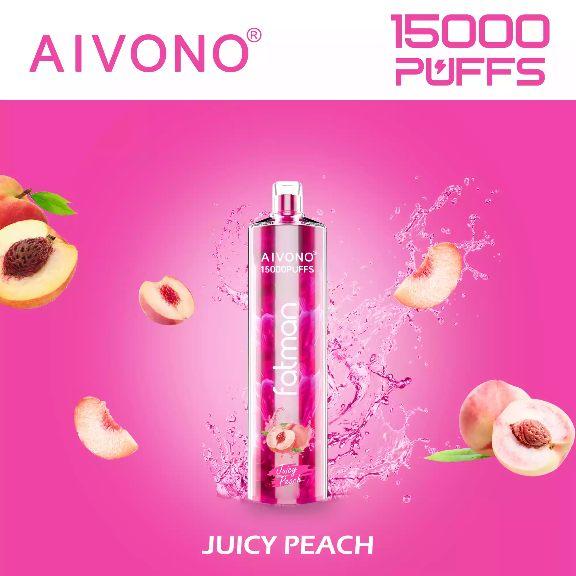 AIVONO Fatman 15000 Puffs Top Selling Vape with 15000 Puffs, 5% Nicotine and Convenient Rechargeable Design (7) AIVONO Fatman 15000 Puffs Top Selling Vape with 15000 Puffs, 5% Nicotine and Convenient Rechargeable Design (7)