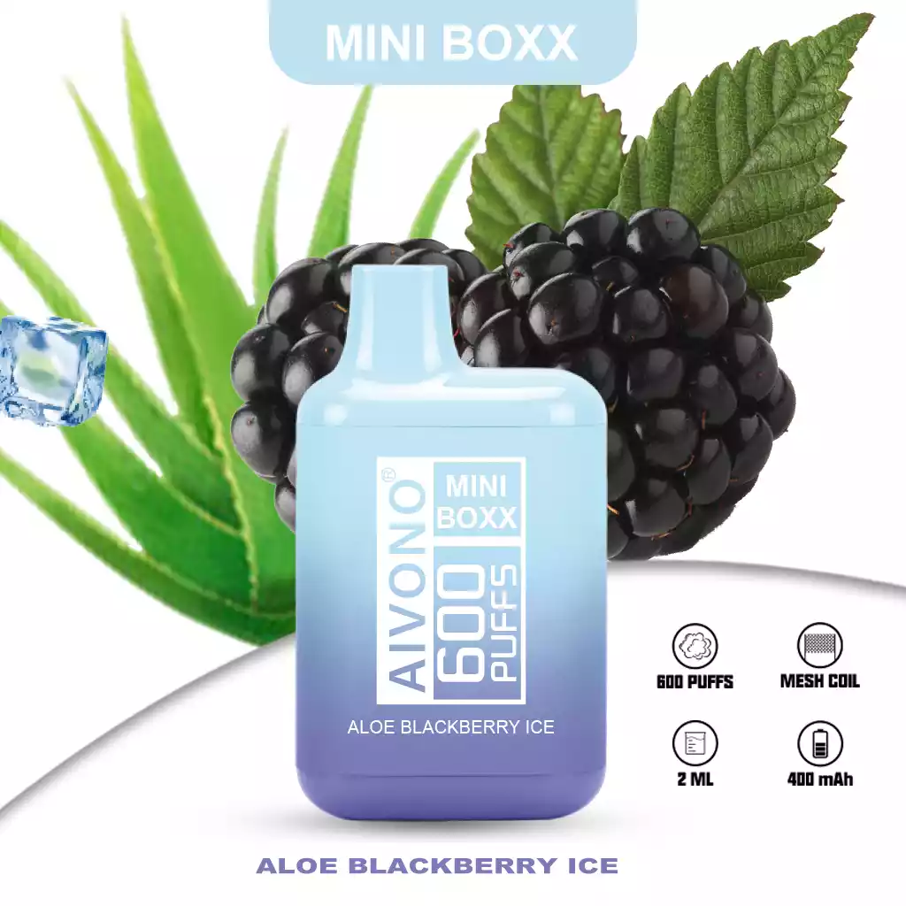 AIVONO Mini Boxx 600 Puffs Enjoy Trendy Vape Flavors with 5% Nicotine Salt (1) AIVONO Mini Boxx 600 Puffs Enjoy Trendy Vape Flavors with 5% Nicotine Salt (1)