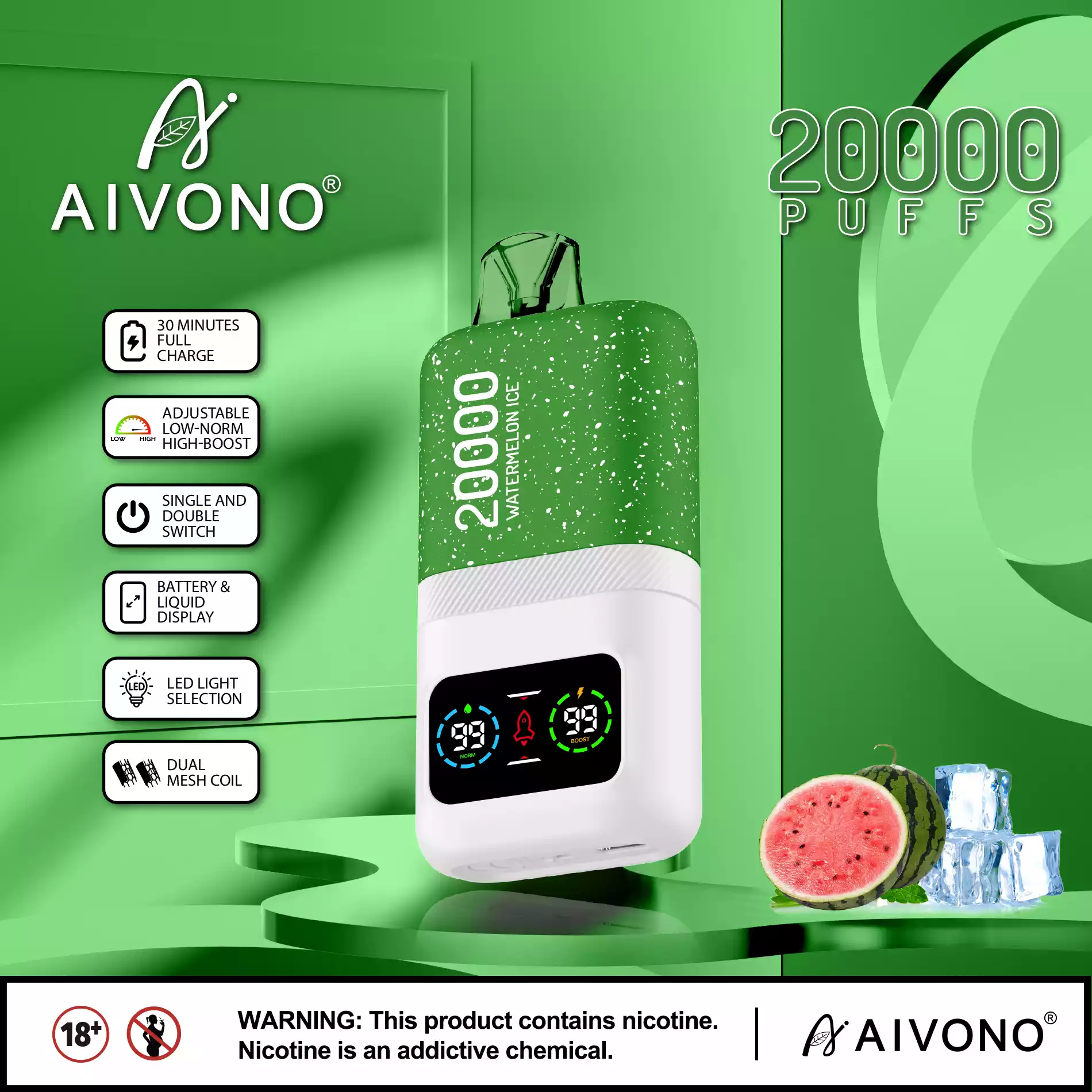 AIVONO Vapes Aim Magic 20000 Puffs OEMODM Customizable Vape for Wholesale and Group Buying (1) AIVONO Vapes Aim Magic 20000 Puffs OEMODM Customizable Vape for Wholesale and Group Buying (1)