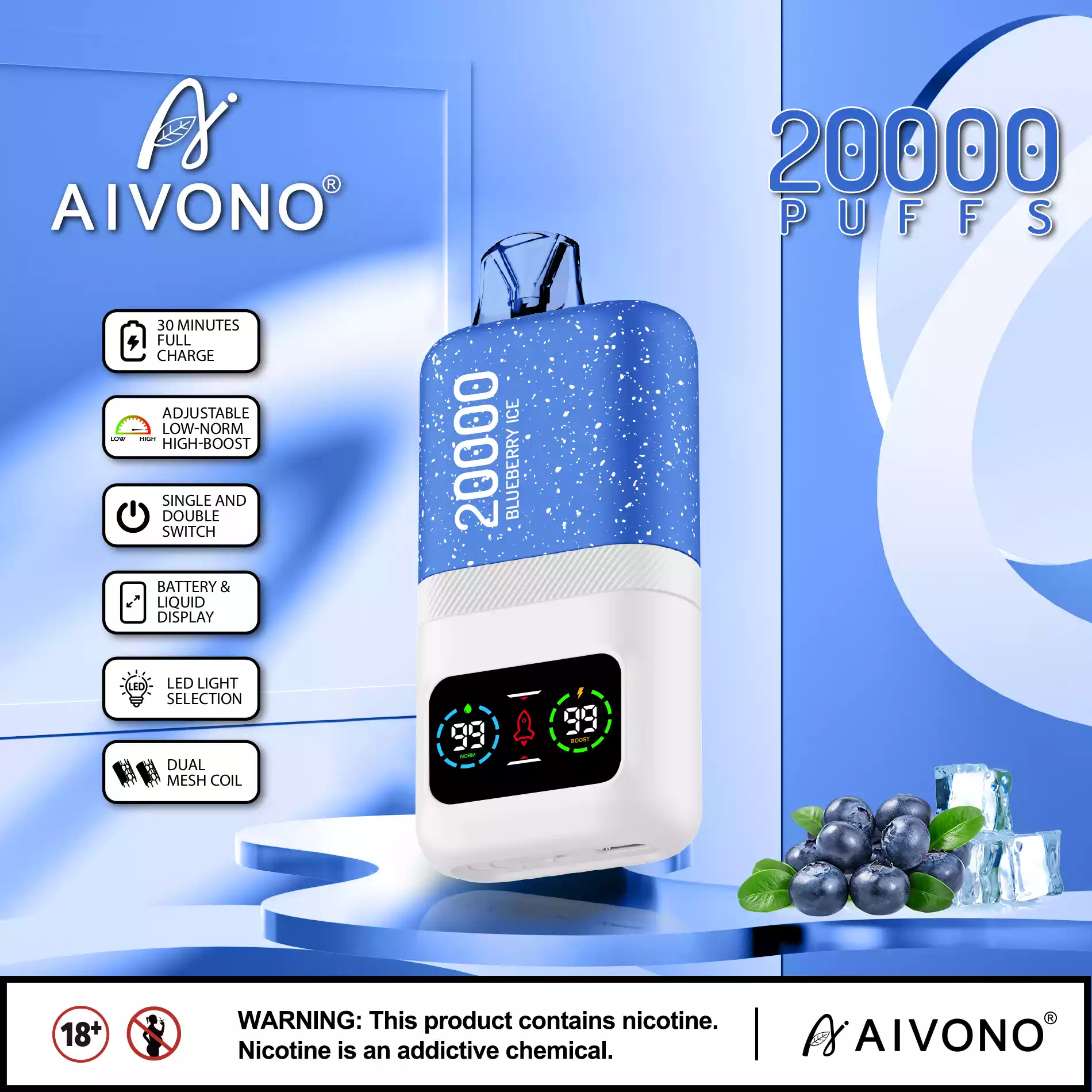 AIVONO Vapes Aim Magic 20000 Puffs OEMODM Customizable Vape for Wholesale and Group Buying (2) AIVONO Vapes Aim Magic 20000 Puffs OEMODM Customizable Vape for Wholesale and Group Buying (2)