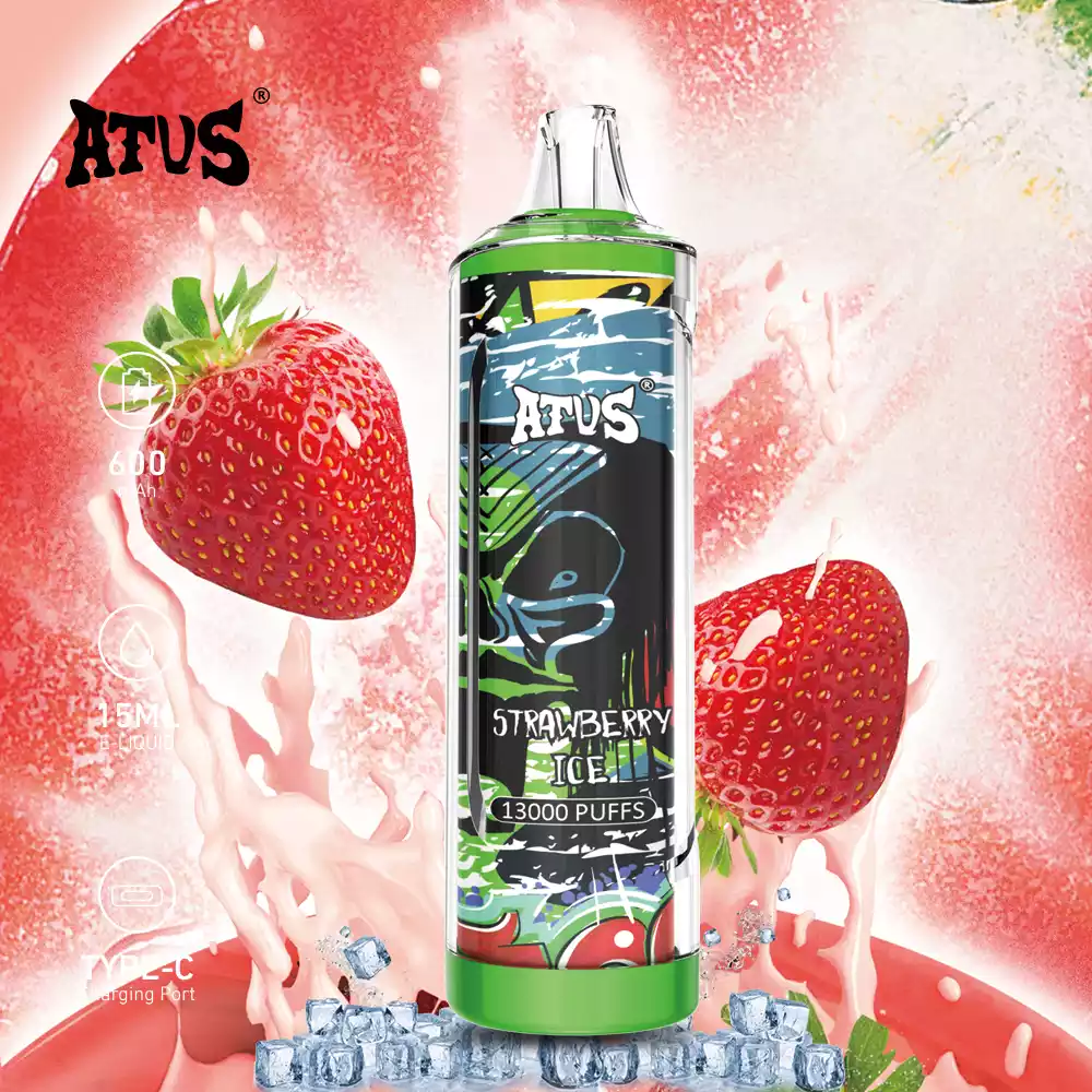 ATVS 13000 Puffs Top Quality Disposable E Cigarette with 600mAh Battery and 13000 Puffs (2) ATVS 13000 Puffs Top Quality Disposable E Cigarette with 600mAh Battery and 13000 Puffs (2)