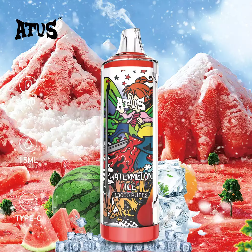 ATVS 13000 Puffs Top Quality Disposable E Cigarette with 600mAh Battery and 13000 Puffs (3) ATVS 13000 Puffs Top Quality Disposable E Cigarette with 600mAh Battery and 13000 Puffs (3)