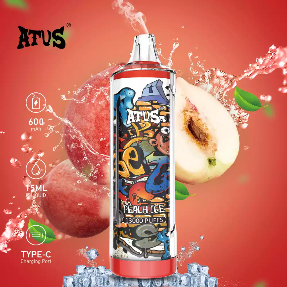 ATVS 13000 Puffs Top Quality Disposable E Cigarette with 600mAh Battery and 13000 Puffs (5) ATVS 13000 Puffs Top Quality Disposable E Cigarette with 600mAh Battery and 13000 Puffs (5)