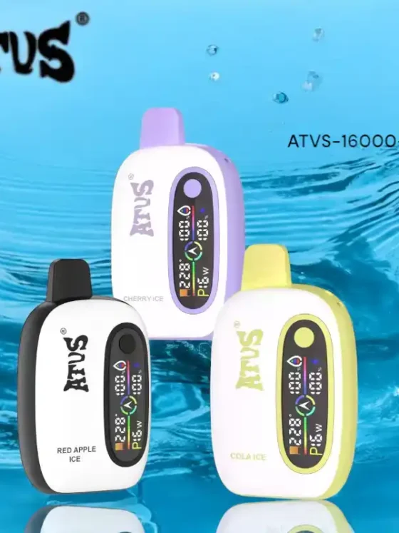 ATVS 16000 Puffs The Perfect Disposable Vape with 0.9ohm Resistance and Exceptional Flavor