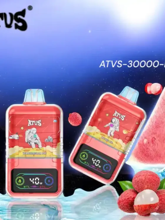 ATVS 30000 Puffs High Capacity 20ml E Liquid & Dual Mesh Coil for Unmatched Flavor