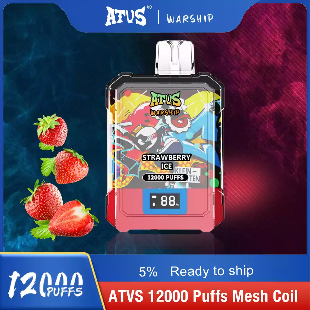 ATVS WARSHIP 12000 Puffs High Capacity 15ml E liquid for Ultimate Vaping Satisfaction (10) ATVS WARSHIP 12000 Puffs High Capacity 15ml E liquid for Ultimate Vaping Satisfaction (10)