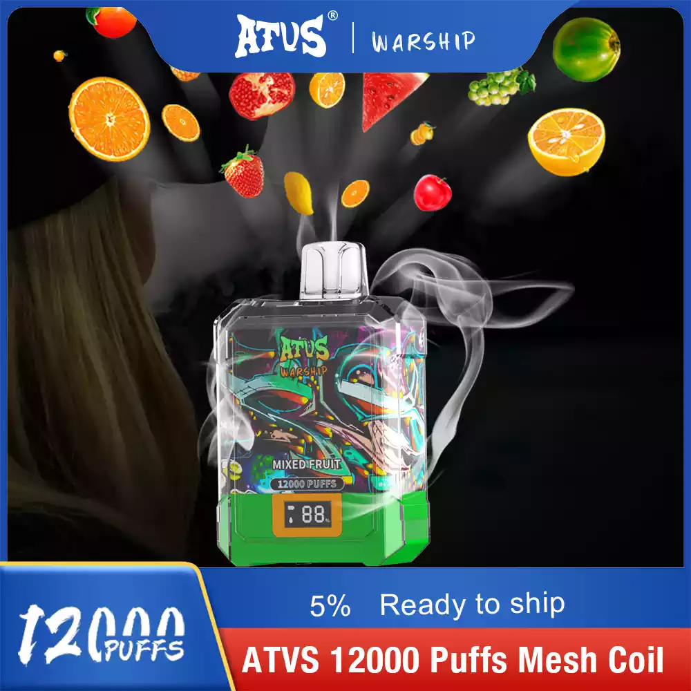 ATVS WARSHIP 12000 Puffs High Capacity 15ml E liquid for Ultimate Vaping Satisfaction (12) ATVS WARSHIP 12000 Puffs High Capacity 15ml E liquid for Ultimate Vaping Satisfaction (12)