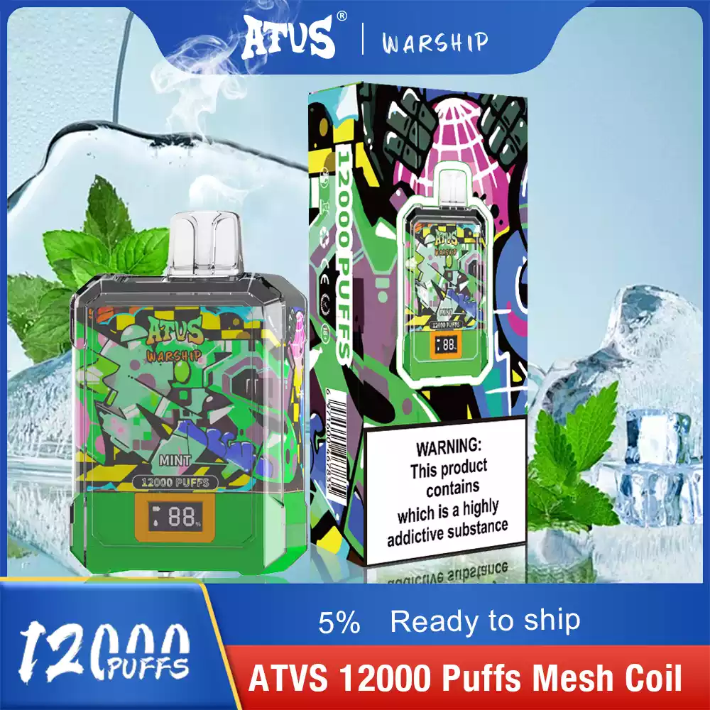 ATVS WARSHIP 12000 Puffs High Capacity 15ml E liquid for Ultimate Vaping Satisfaction (5) ATVS WARSHIP 12000 Puffs High Capacity 15ml E liquid for Ultimate Vaping Satisfaction (5)