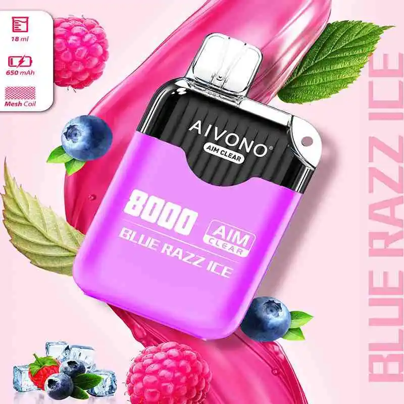 Aivono Aim Clear 8000 Puffs Top Selling Disposable Vape with 18ml E Liquid (12) Aivono Aim Clear 8000 Puffs Top Selling Disposable Vape with 18ml E Liquid (12)