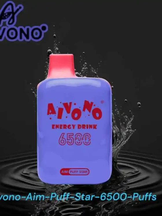 Aivono Aim Puff Star 6500 Puffs Best Vape Flavors in a Trendy Disposable E Cigarette