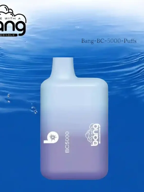 BANG BC 5000 Puffs Long Lasting Vaping Experience with 650mAh Battery and Type C Charging