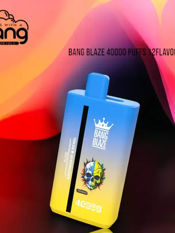 BANG BLAZE 40000 Puffs 12FLAVORS BK40S Disposable Vape with 5% Nicotine Options