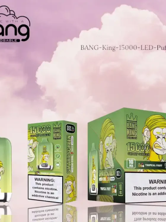 BANG KING 15000 Puffs The Trendy Disposable Vape with the Best Vape Flavors for Every Taste