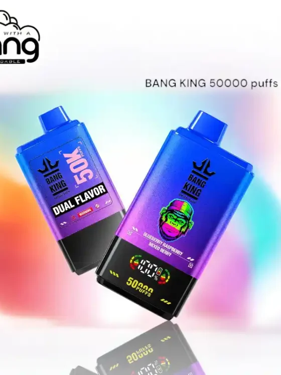 BANG KING 50000 Puffs BK50 The Ultimate High-Quality Disposable Vape with 50000 Puffs