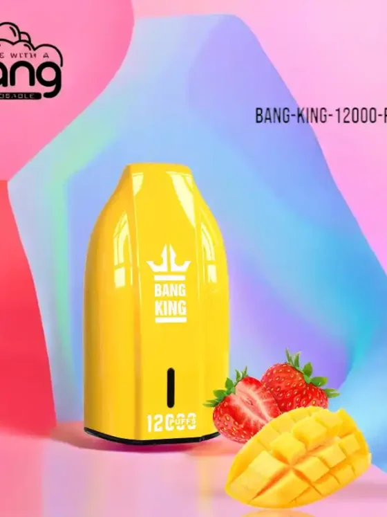 BANG King 12000 Puffs Wholesale Disposable Vape with 12ml E Liquid and 600mAh Rechargeable Battery