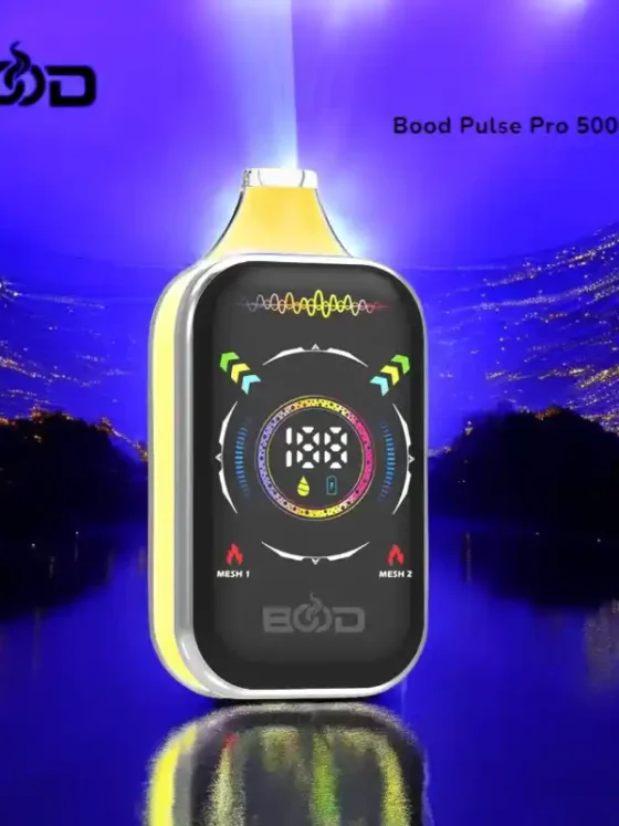 Bood Pulse Pro 50000 Puffs Disposable Vape Pen  Nicotine Strength 0%2%5%