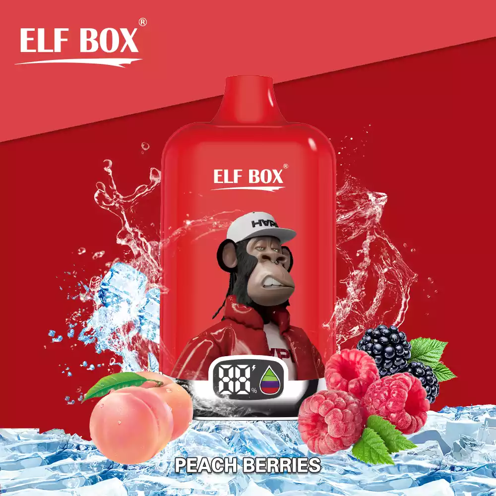 ELF BOX Digital 12000 Puffs Premium Disposable Vape with 25ml E Liquid and 12000 Puffs (4) ELF BOX Digital 12000 Puffs Premium Disposable Vape with 25ml E Liquid and 12000 Puffs (4)