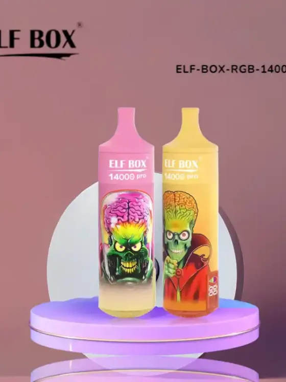 ELF BOX RGB 14000 Puffs Pro Een must have voor vape shops met 25ml E Liquid capaciteit