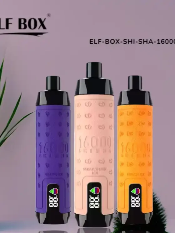 ELF BOX SHI SHA 16000 Puffs High Quality Disposable Vape with Type C Charging and 28ml Capacity