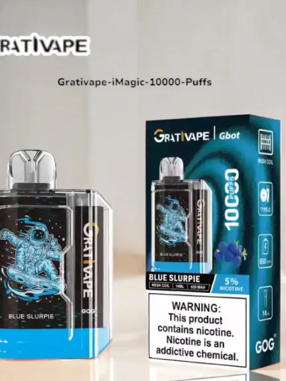 Grativape iMagic 10000 Puffs Rechargeable Disposable Vape Pen