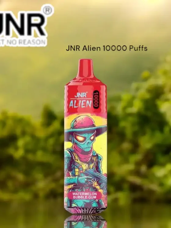  JNR Alien 10000 Puffs Rechargeable Type C Battery & Liquid Disposable Vape
