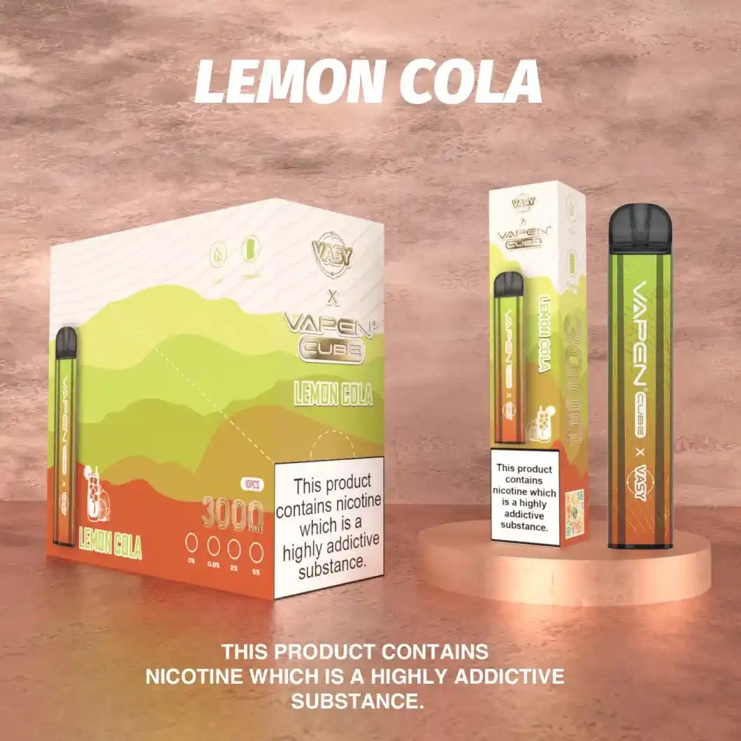 VAPEN CUBE 3000 PUFFS High-Quality Disposable Vape with 8.5ml E-Liquid Capacity and 1000mAh Battery