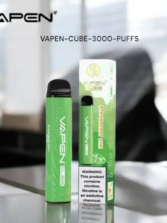 VAPEN CUBE 3000 PUFFS High-Quality Disposable Vape with 8.5ml E-Liquid Capacity and 1000mAh Battery