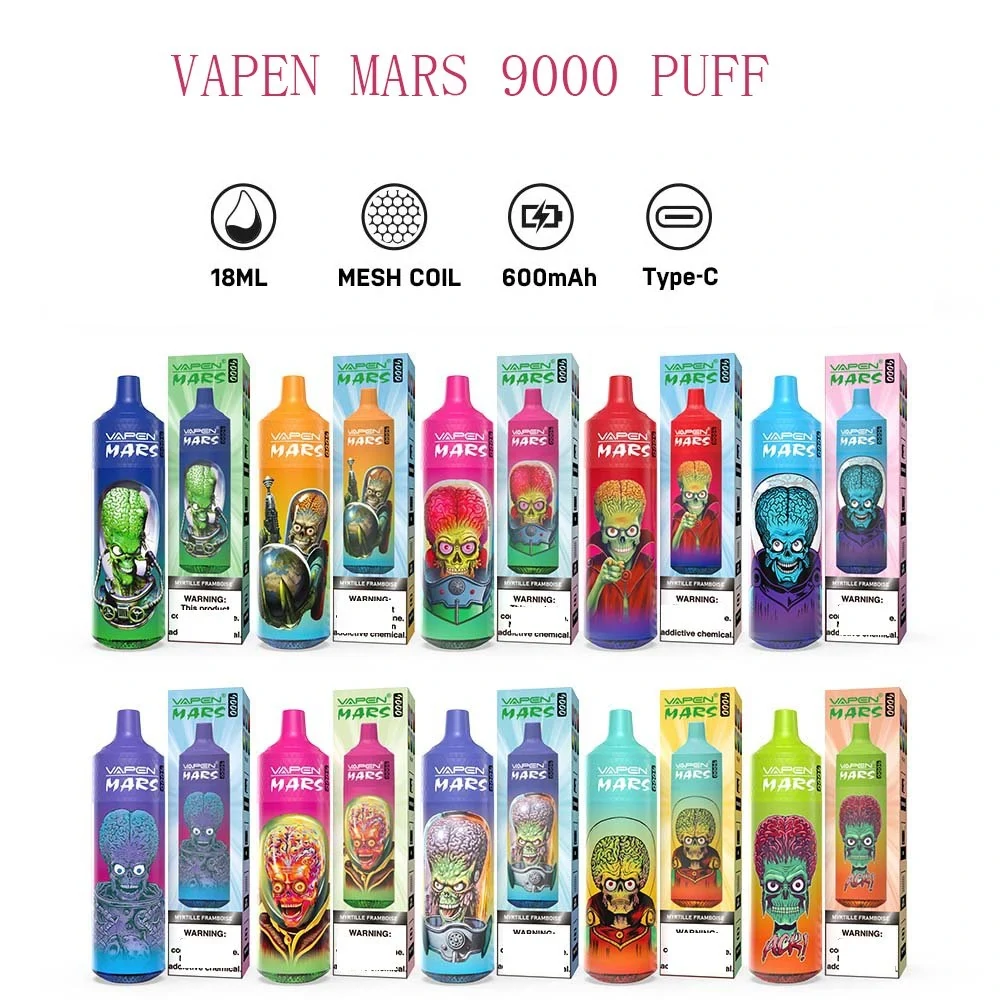 VAPEN MARS 9000 PUFFS Review The Best Disposable Vape Pen with Exceptional Flavors and 600mAh Battery