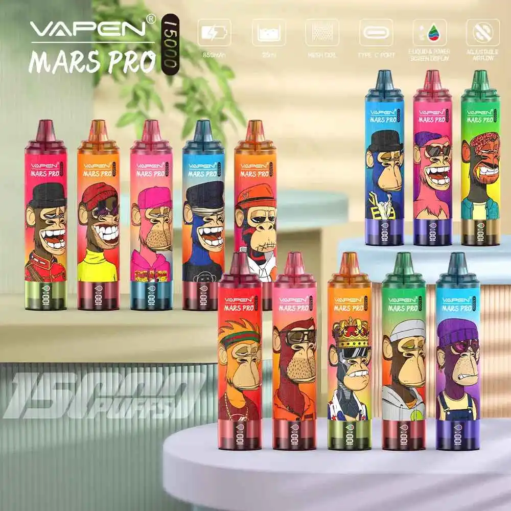VAPEN MRS PRO 15000 PUFFS Best Wholesale Disposable Vape with 2% Nicotine and 24ml E-liquid Capacity