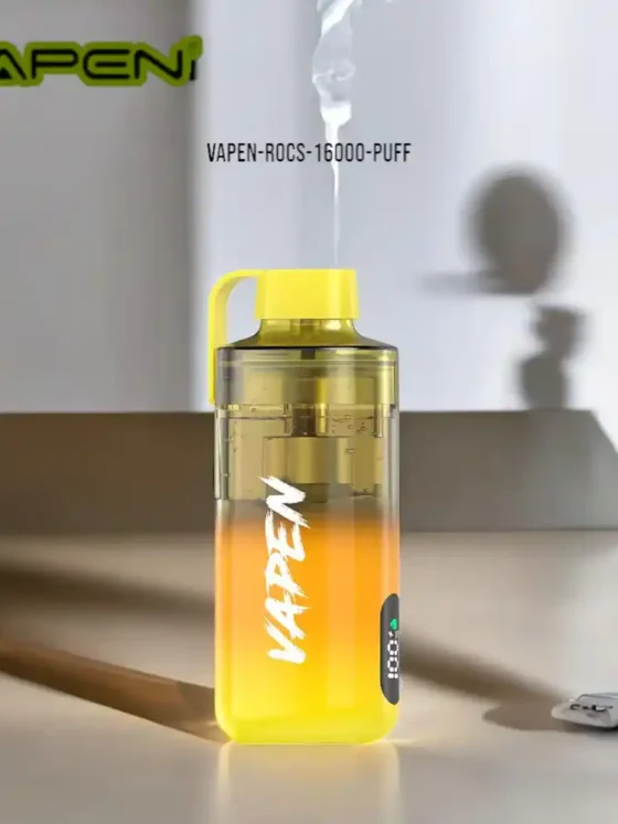 VAPEN ROCS 16000 PUFF Rechargeable Disposable Vape with 25ml E-liquid Capacity