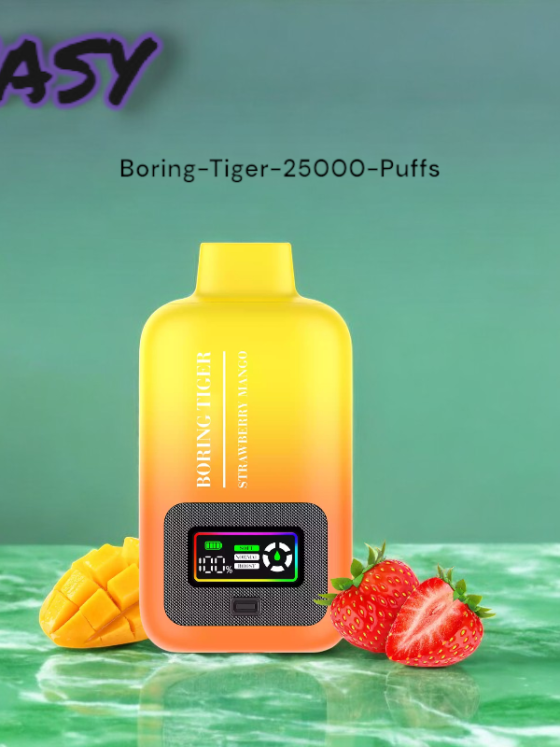 VASY Boring Tiger 25000 Puffs 26ML E-liquid 50mg Nicotine Salt disposable vape