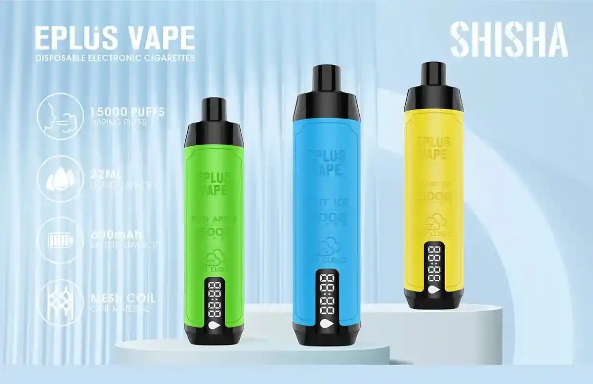 VASY EPLUS Vape Shisha 15000 Puffs Perfect for Wholesale with 12 Delicious Flavors to Choose From (7) VASY EPLUS Vape Shisha 15000 Puffs Perfect for Wholesale with 12 Delicious Flavors to Choose From (7)