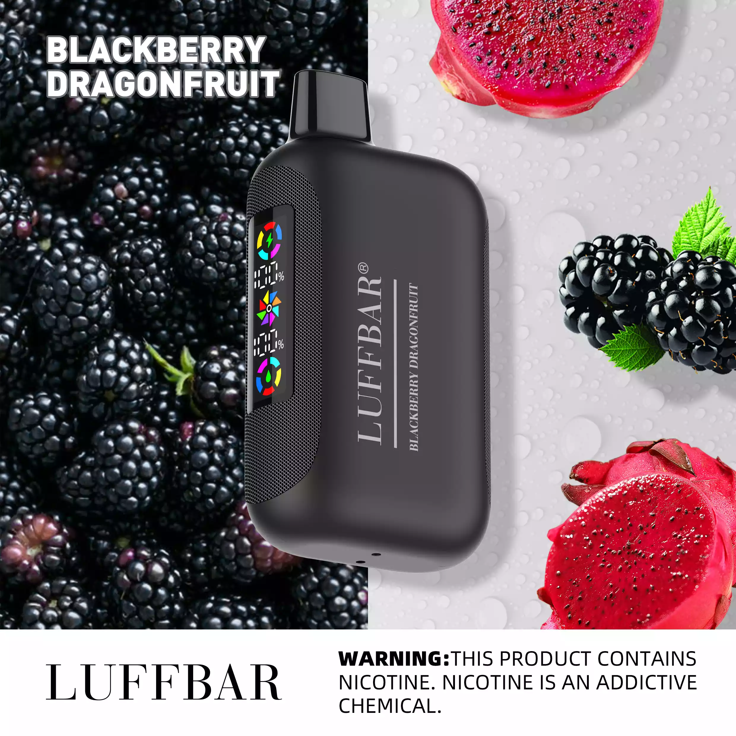 VASY LUFFBAR Dually 20000 Puffs A Rechargeable Vape with 14 Flavors (1) VASY LUFFBAR Dually 20000 Puffs A Rechargeable Vape with 14 Flavors (1)