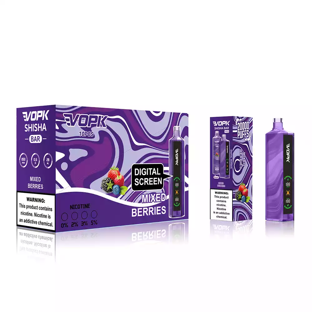 VOPK 20000 Puffs Disposable Vape Lung Inhalation with 28ML Capacity (13) VOPK 20000 Puffs Disposable Vape Lung Inhalation with 28ML Capacity (13)