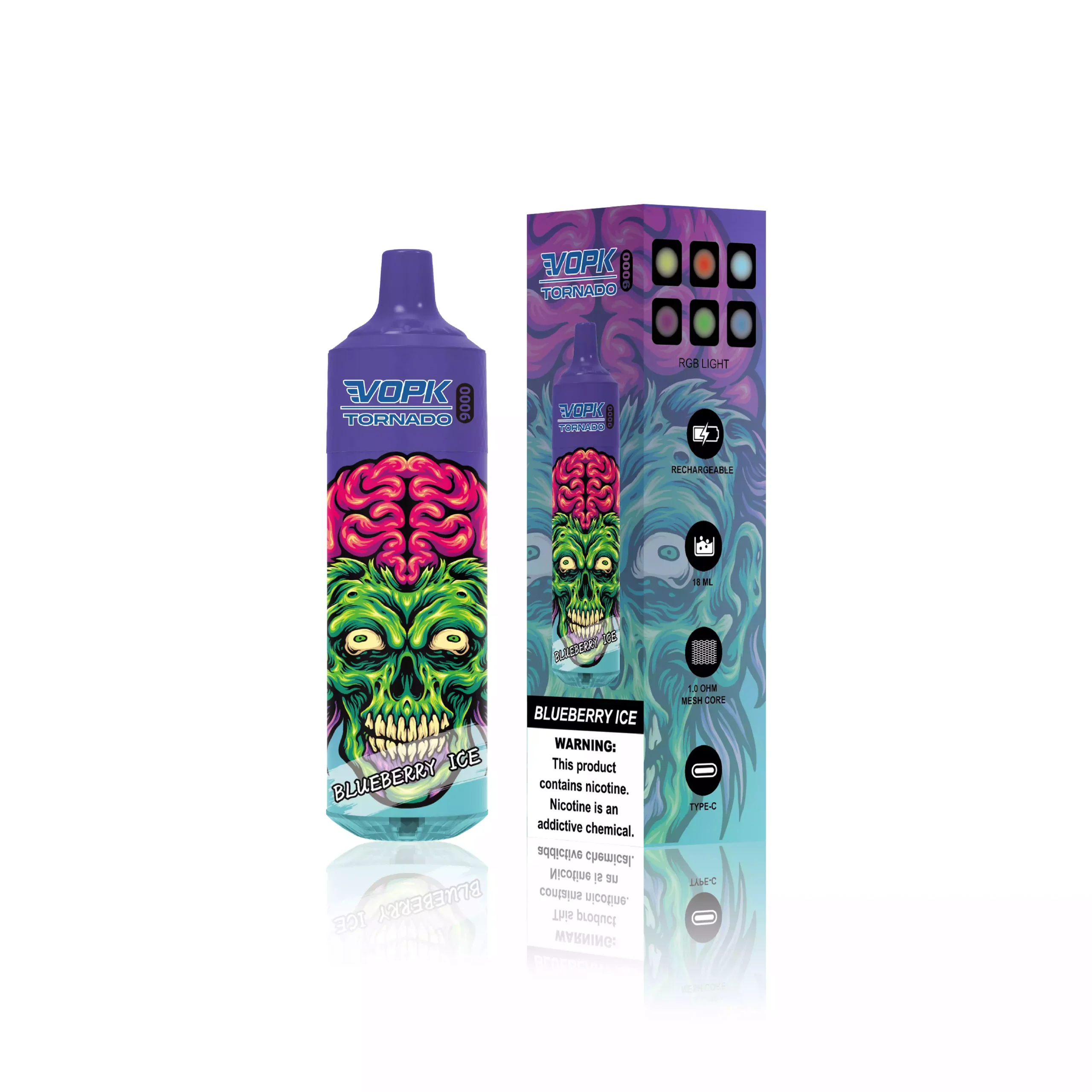 VOPK TORNADO 9000 Puffs Disposable Vape with 18ML Capacity and 5% Nicotine Options (29) VOPK TORNADO 9000 Puffs Disposable Vape with 18ML Capacity and 5% Nicotine Options (29)