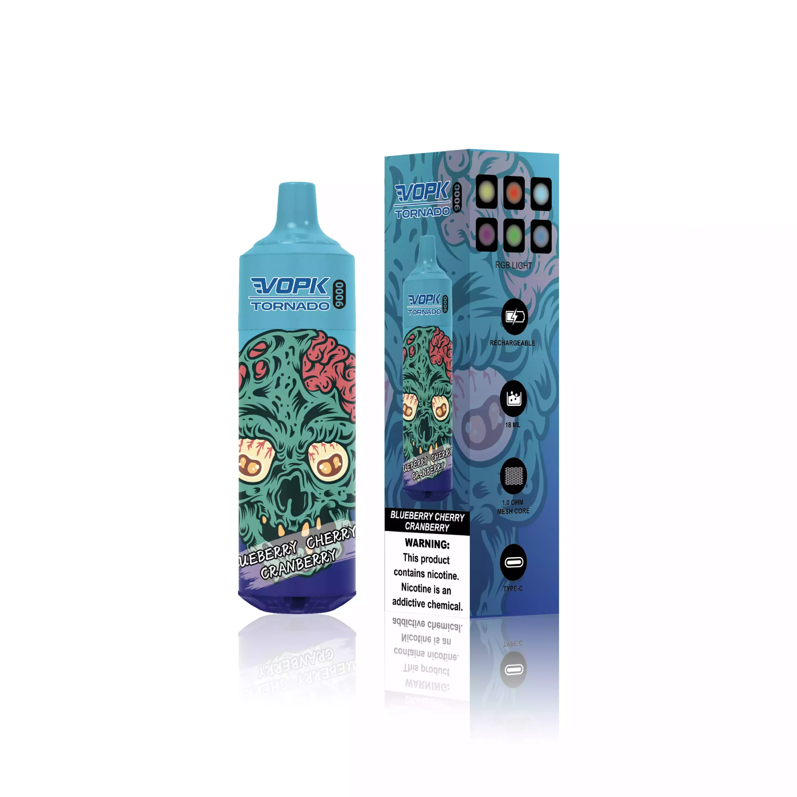 VOPK TORNADO 9000 Puffs Disposable Vape with 18ML Capacity and 5% Nicotine Options (31) VOPK TORNADO 9000 Puffs Disposable Vape with 18ML Capacity and 5% Nicotine Options (31)