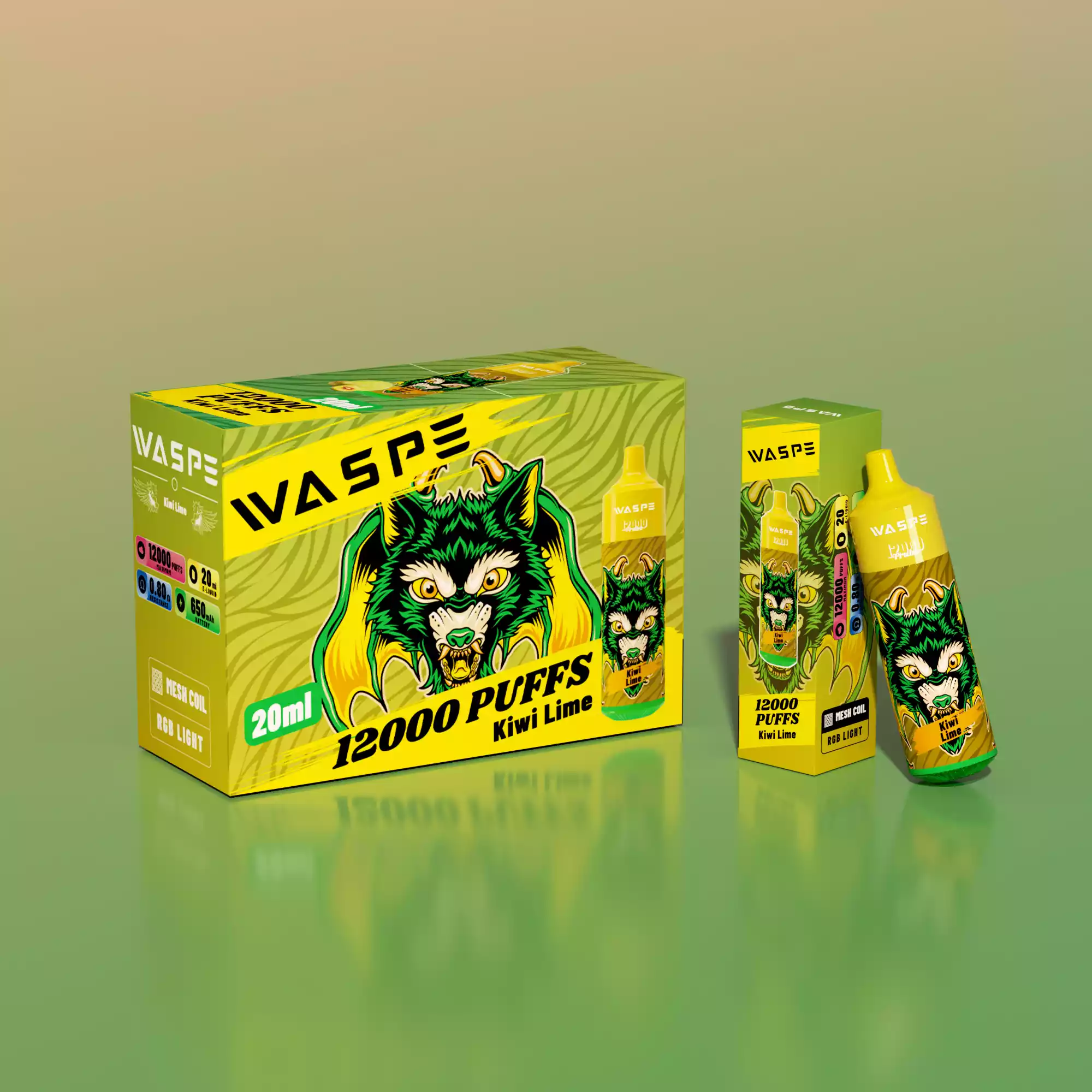 WASPE 12000 PUFFS Vape jetable très populaire avec 15 saveurs qui mettent l'eau à la bouche (10) WASPE 12000 PUFFS Vape jetable très populaire avec 15 saveurs qui mettent l'eau à la bouche (10)