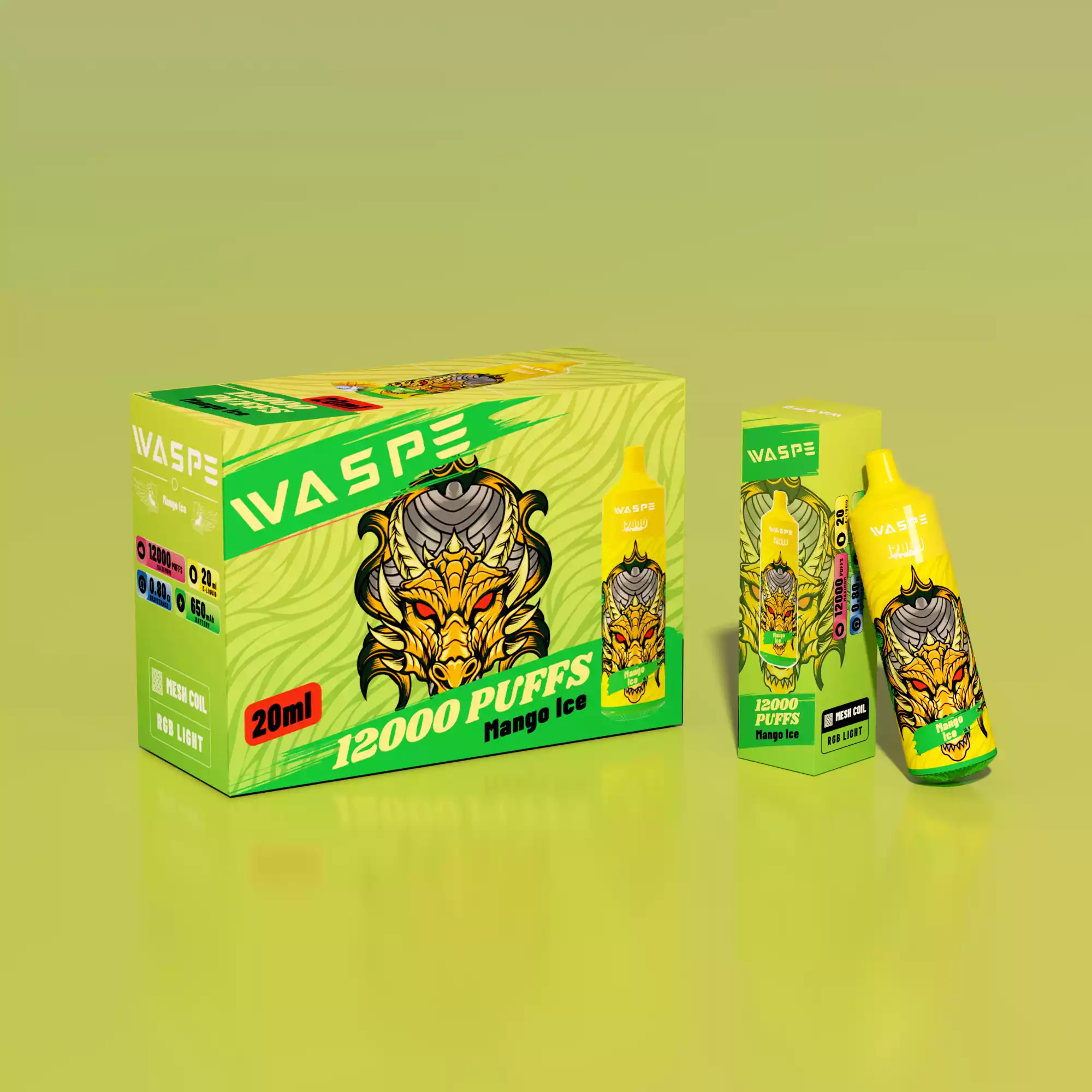 WASPE 12000 PUFFS Vape jetable très populaire avec 15 saveurs qui mettent l'eau à la bouche (12) WASPE 12000 PUFFS Vape jetable très populaire avec 15 saveurs qui mettent l'eau à la bouche (12)