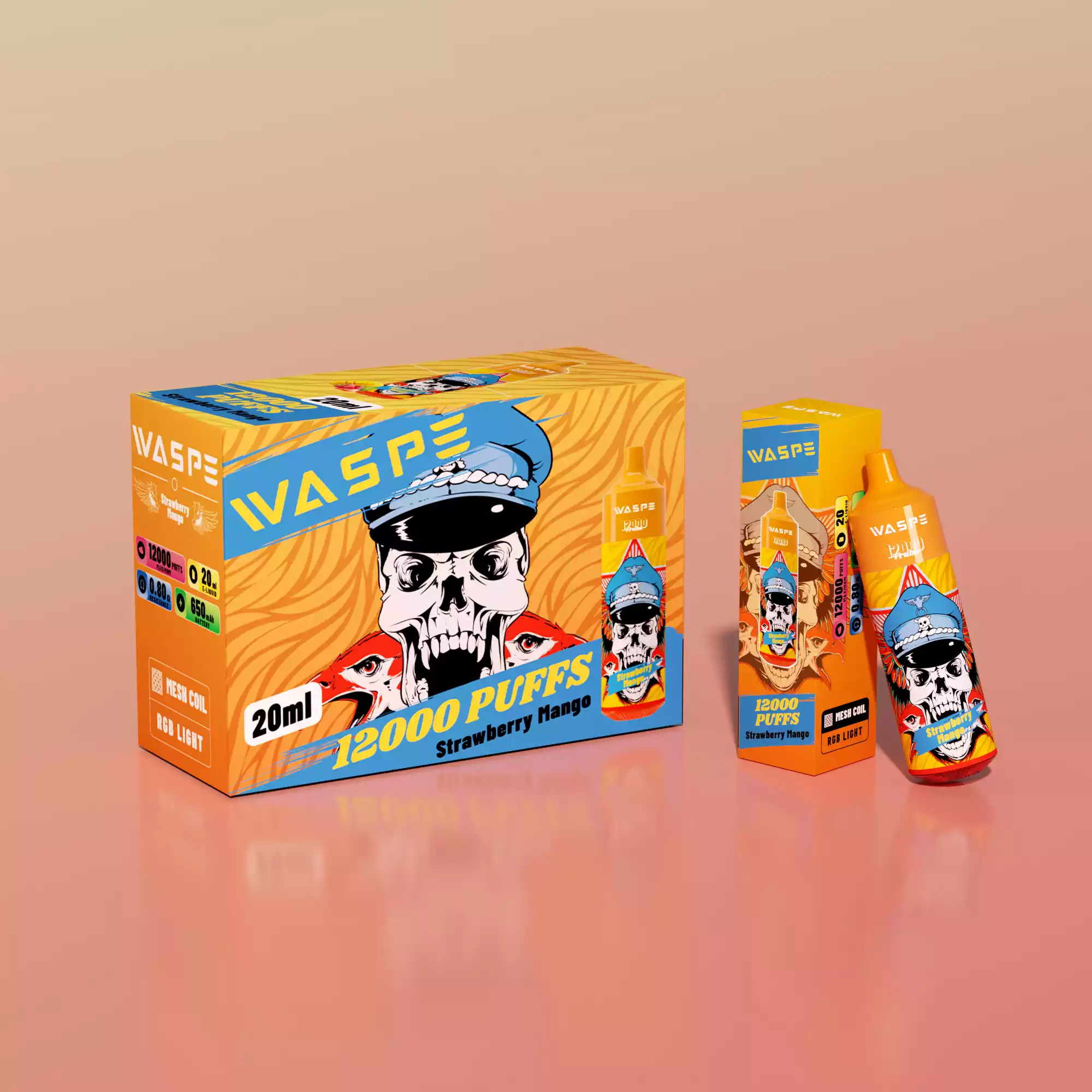 WASPE 12000 PUFFS Vape jetable très populaire avec 15 saveurs qui mettent l'eau à la bouche (15) WASPE 12000 PUFFS Vape jetable très populaire avec 15 saveurs qui mettent l'eau à la bouche (15)