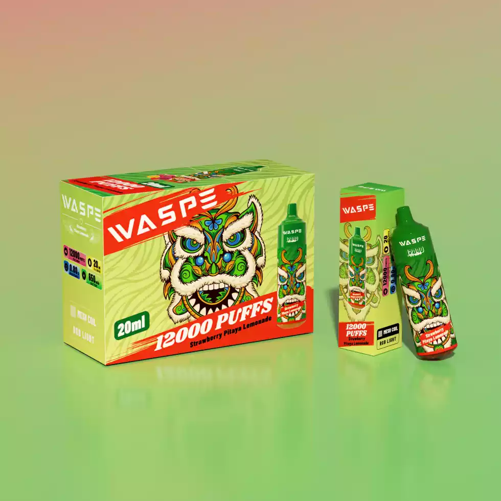 WASPE 12000 PUFFS Vape jetable très populaire avec 15 saveurs qui mettent l'eau à la bouche (16) WASPE 12000 PUFFS Vape jetable très populaire avec 15 saveurs qui mettent l'eau à la bouche (16)