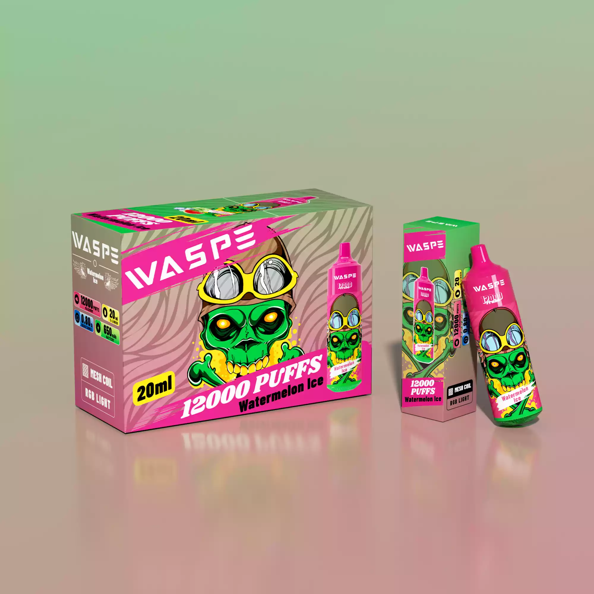 WASPE 12000 PUFFS Vape jetable très populaire avec 15 saveurs qui mettent l'eau à la bouche (19) WASPE 12000 PUFFS Vape jetable très populaire avec 15 saveurs qui mettent l'eau à la bouche (19)