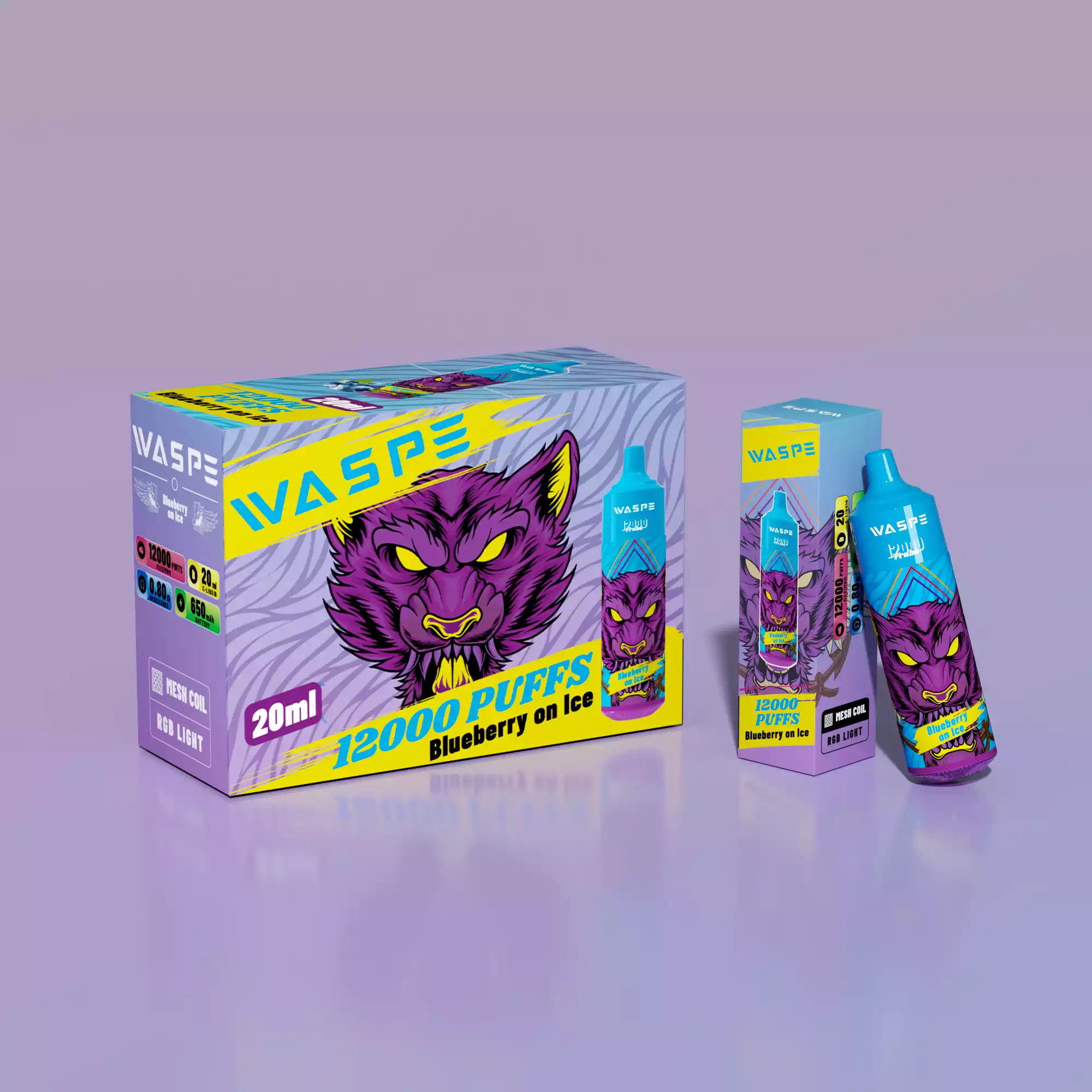 WASPE 12000 PUFFS Vape jetable très populaire avec 15 saveurs qui mettent l'eau à la bouche (5) WASPE 12000 PUFFS Vape jetable très populaire avec 15 saveurs qui mettent l'eau à la bouche (5)