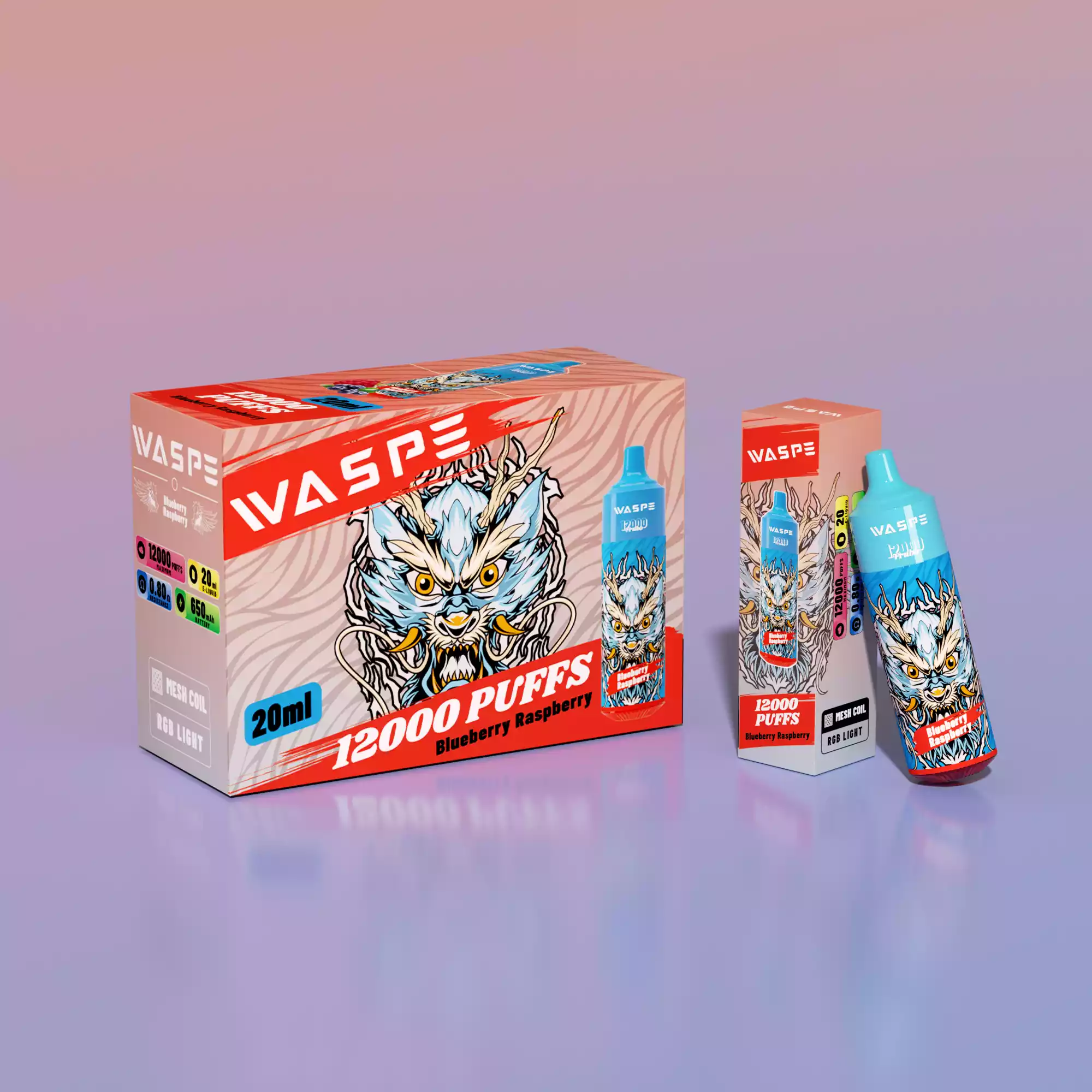 WASPE 12000 PUFFS Vape jetable très populaire avec 15 saveurs qui mettent l'eau à la bouche (6) WASPE 12000 PUFFS Vape jetable très populaire avec 15 saveurs qui mettent l'eau à la bouche (6)