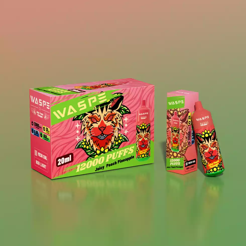 WASPE 12000 PUFFS Vape jetable très populaire avec 15 saveurs qui mettent l'eau à la bouche (9) WASPE 12000 PUFFS Vape jetable très populaire avec 15 saveurs qui mettent l'eau à la bouche (9)