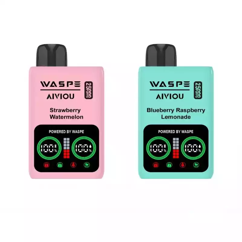 WASPE 25000 PUFFS Dual Mesh Box Disposable Vape with 25ml Capacity and 650mAh Battery (34) WASPE 25000 PUFFS Dual Mesh Box Disposable Vape with 25ml Capacity and 650mAh Battery (34)