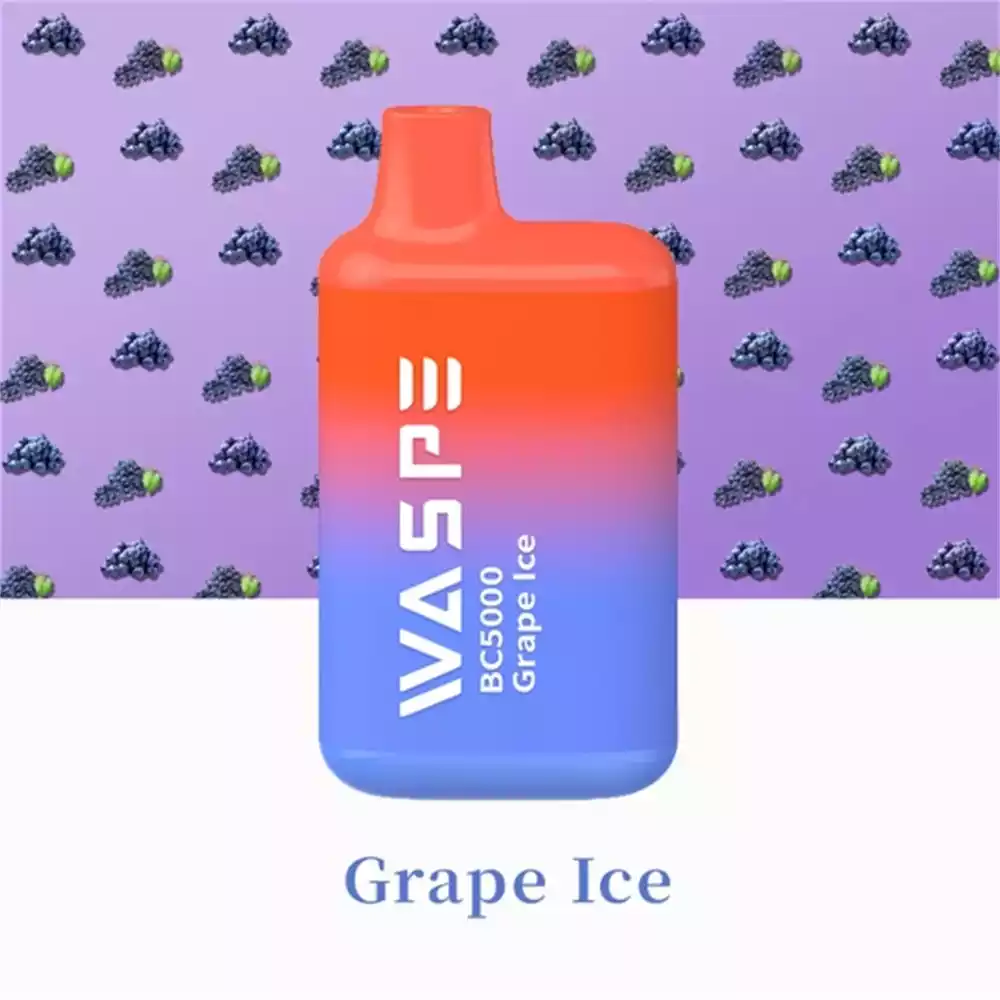 WASPE 5000 Puffs 13ml Capacity 5 Nicotine Strengths and 10 Delicious Flavors in One Disposable Vape (4) WASPE 5000 Puffs 13ml Capacity 5 Nicotine Strengths and 10 Delicious Flavors in One Disposable Vape (4)