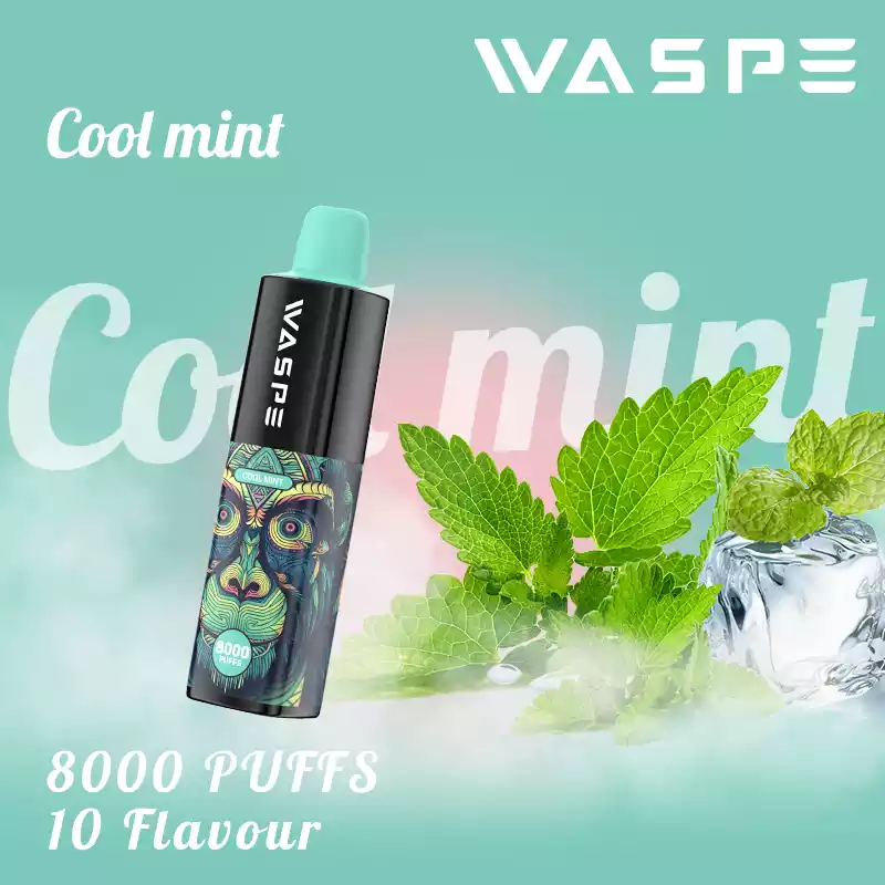 WASPE 8000 Puffs Rechargeable 650mAh Disposable Vape with Mesh Coil and 16ml Capacity (16) WASPE 8000 Puffs Rechargeable 650mAh Disposable Vape with Mesh Coil and 16ml Capacity (16)