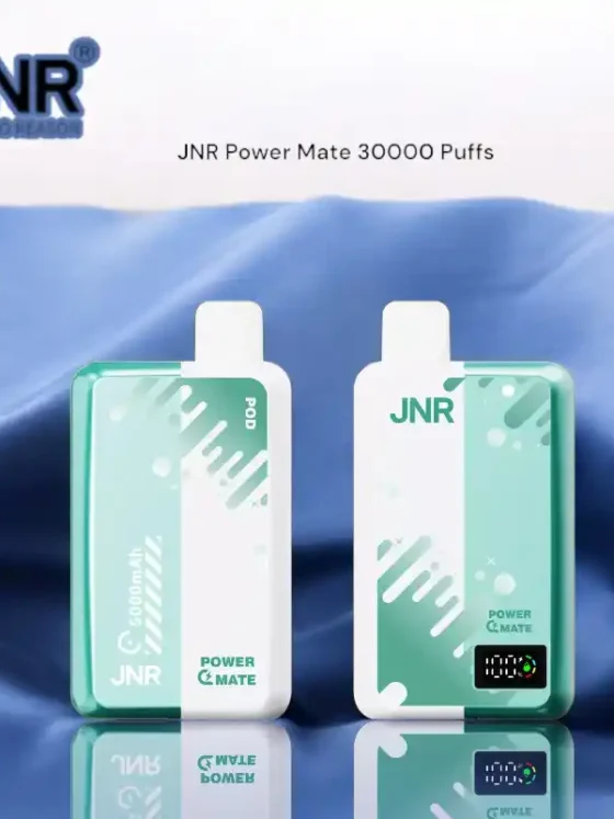 JNR Power Mate 30000 Puffs, 30000 Puffs disposable vape, Dual Mesh Coil technology