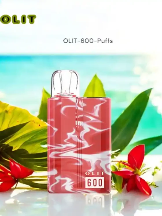 OLIT 600 Puffs Compact Disposable Vape with Mesh Coil and 2mL E-liquid Capacity